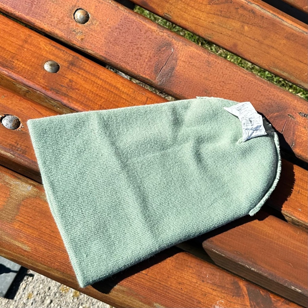 Carhartt Beanie Logo Hat A18 Light Green Knit Workwear Gorpcore Unisex OS - Picture 5 of 8